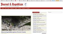 Desktop Screenshot of journalandrepublican.com